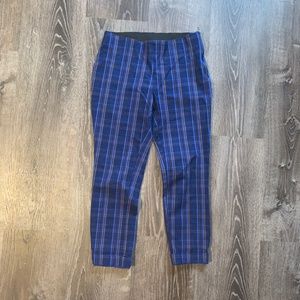 Stretch Plaid Pants